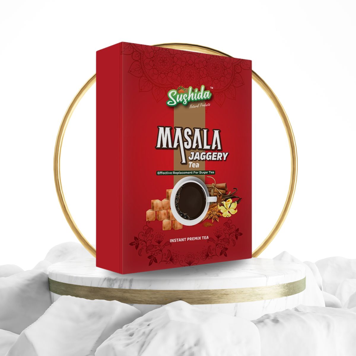 Masala Jaggery Tea