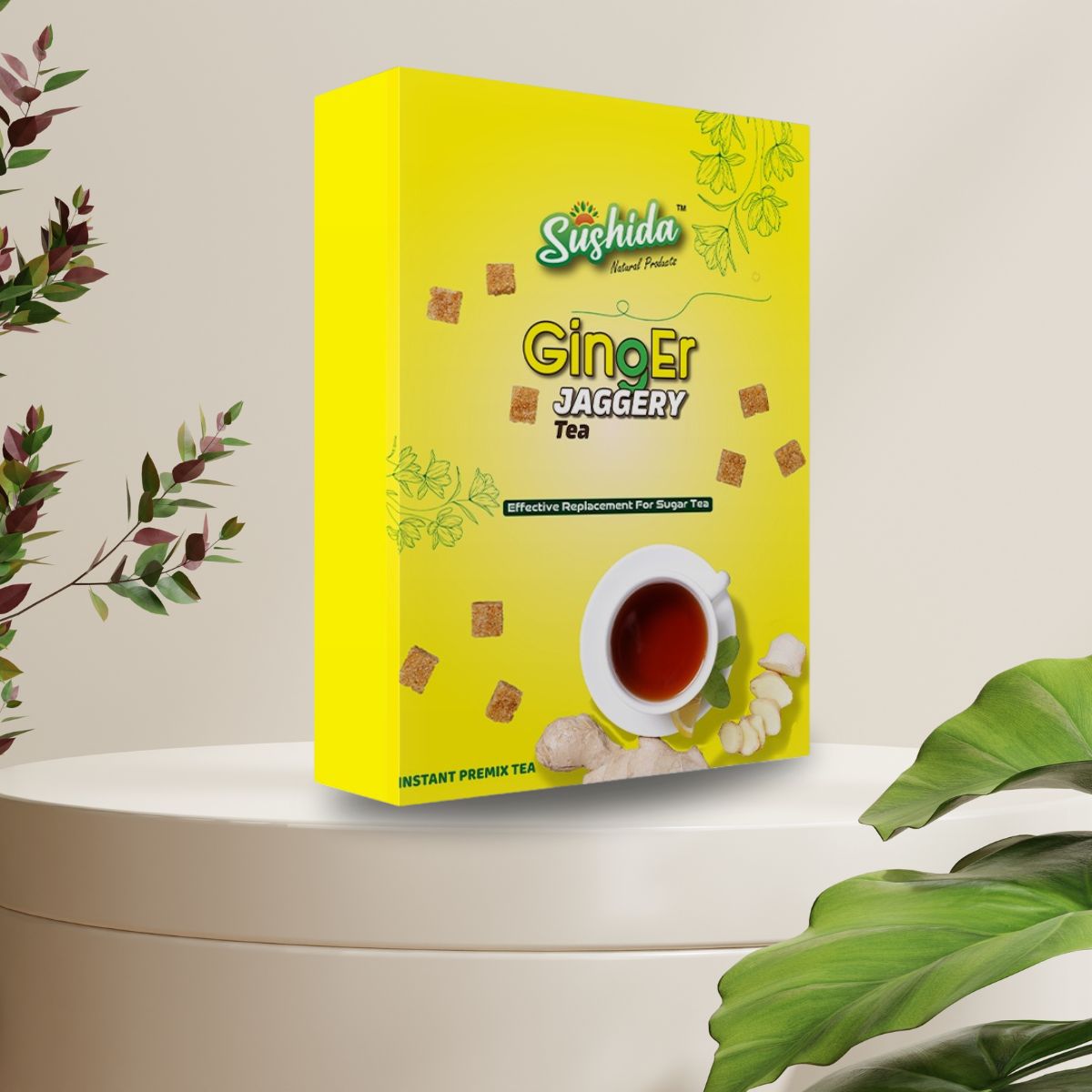 Ginger Jaggery Tea